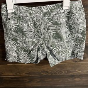 WHBM Palm Tree Shorts